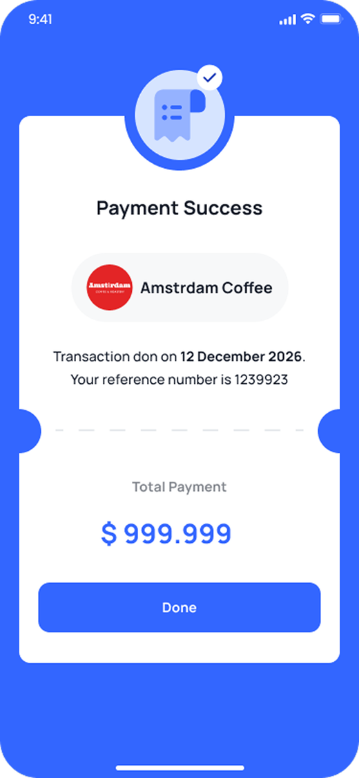 DrayPay Payment Success screen